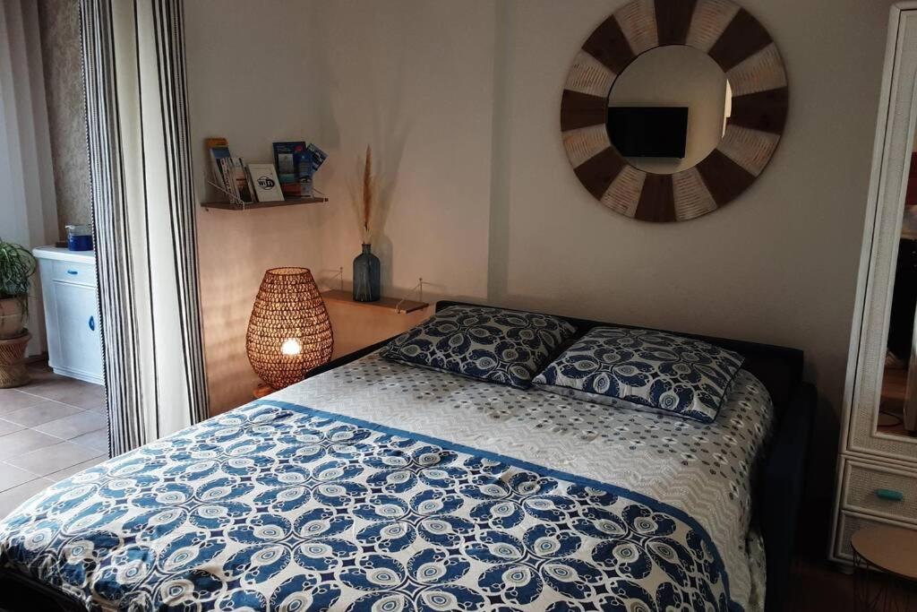 "Ti Sable" Agreable Studio Climatise, Jolie Vue Mer, Piscine A Cavalaire Sur Mer Golfe De St-Tropez Bagian luar foto