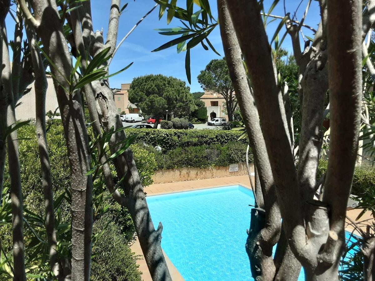 "Ti Sable" Agreable Studio Climatise, Jolie Vue Mer, Piscine A Cavalaire Sur Mer Golfe De St-Tropez Bagian luar foto