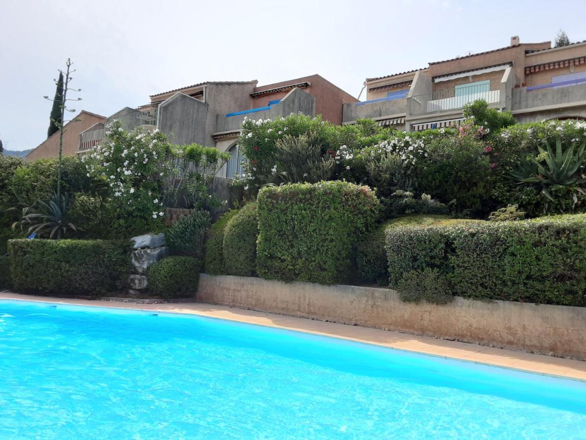 "Ti Sable" Agreable Studio Climatise, Jolie Vue Mer, Piscine A Cavalaire Sur Mer Golfe De St-Tropez Bagian luar foto