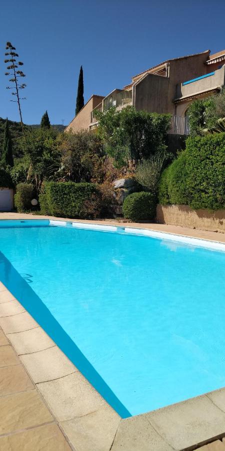 "Ti Sable" Agreable Studio Climatise, Jolie Vue Mer, Piscine A Cavalaire Sur Mer Golfe De St-Tropez Bagian luar foto