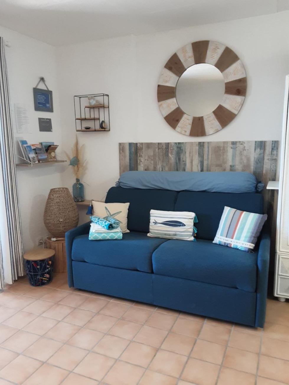 "Ti Sable" Agreable Studio Climatise, Jolie Vue Mer, Piscine A Cavalaire Sur Mer Golfe De St-Tropez Bagian luar foto